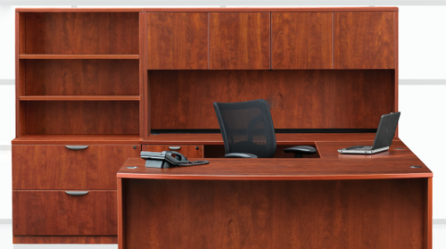 WOFD Bowfront Desk (Synergy Laminate Series)