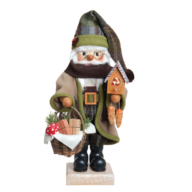 Santa with Forest Friends Nutcracker