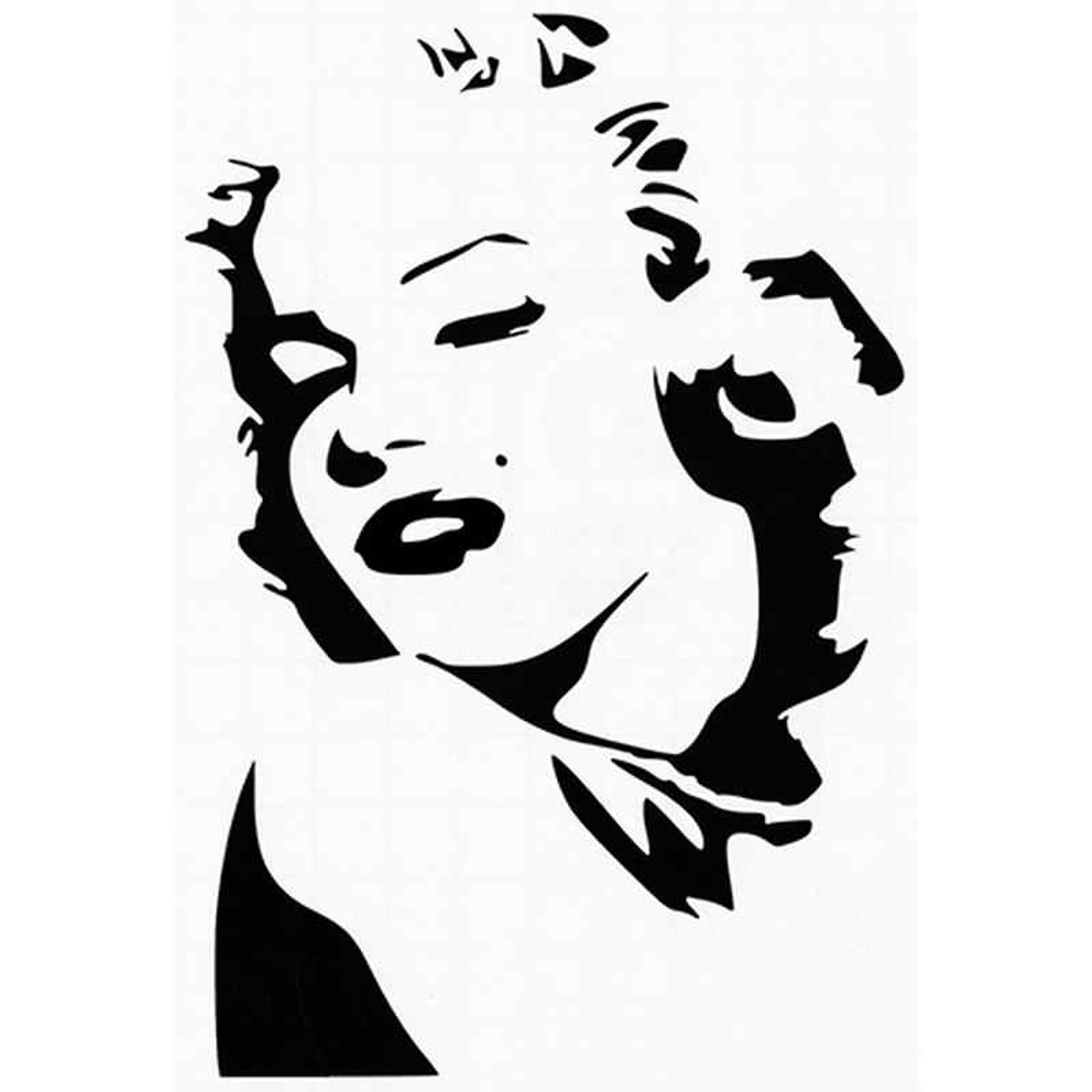 Marilyn Monroe 345 Vinyl Sticker
