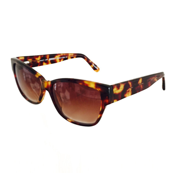 GEEK Eyewear style Fancy Cat Tortoise Sunglasses GEEK Eyewear style Fancy Cat Tortoise Sunglasses