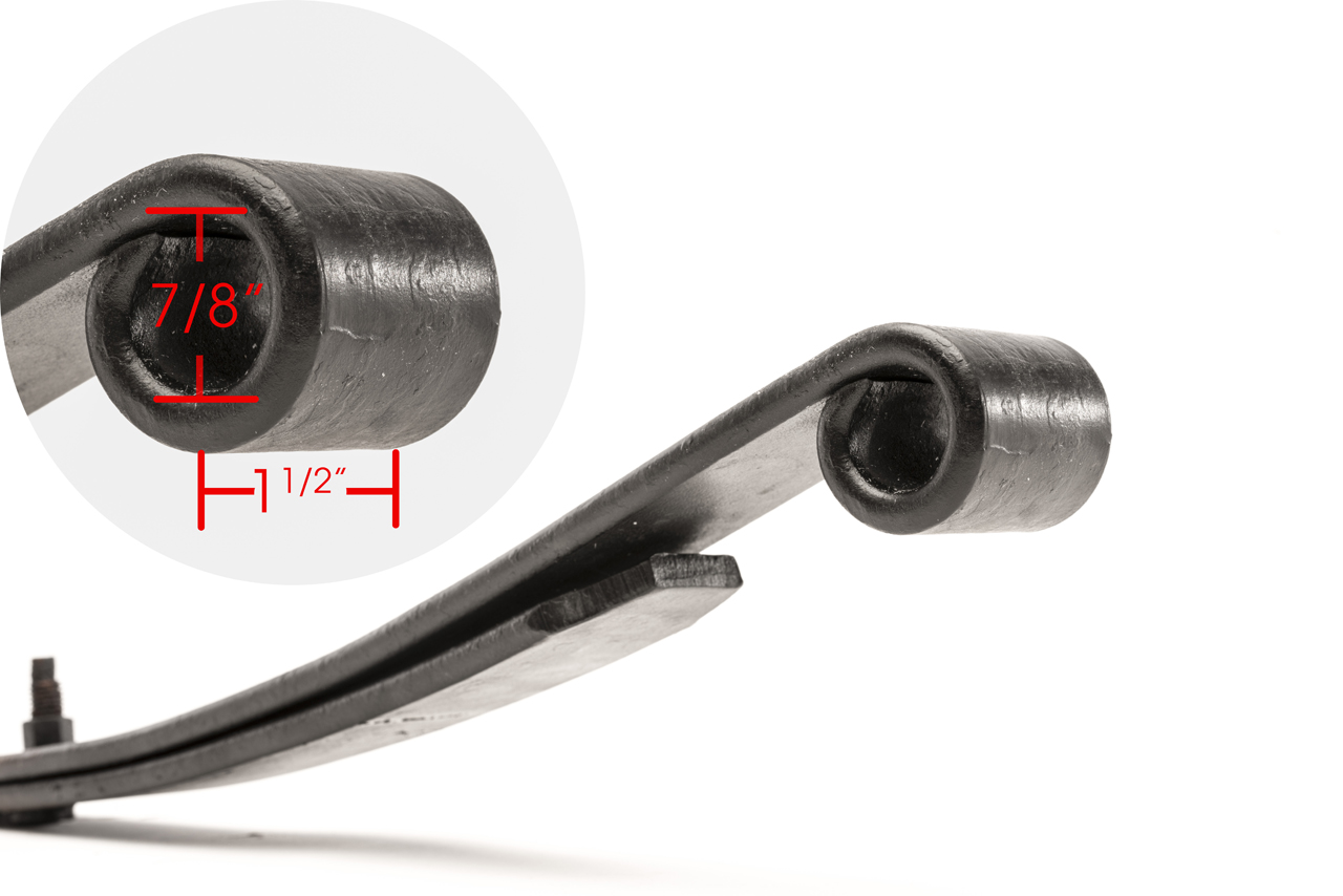 Club Car DS Heavy Duty Front Leaf Spring Kit 2004Up DIY Golf Cart Parts