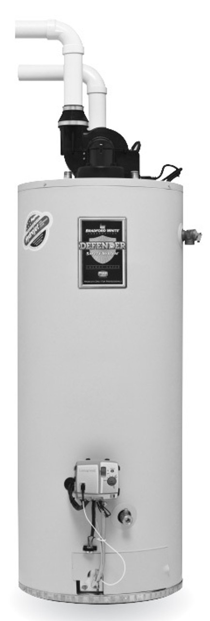 Bradford White RG2PDV50H6N 50 Gal Power Direct Vent NG Water Heater