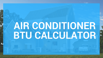 Air Conditioner Btu Chart