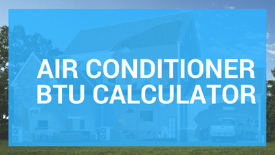 Central Air Conditioner Size Chart