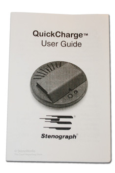 Stenograph Quick Charger Manual Stenograph Quick Charger Manual