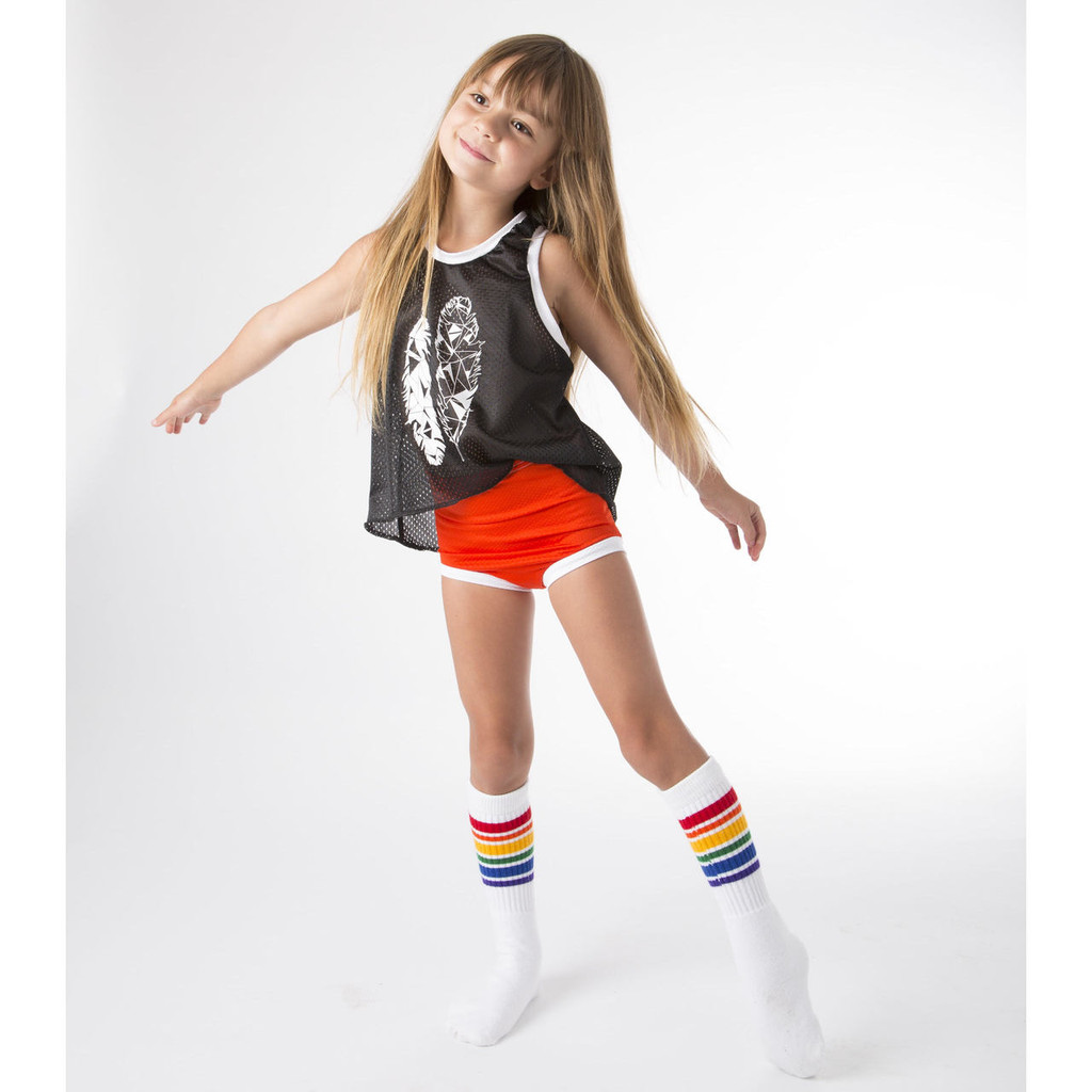 Kids Rainbow Striped Socks C01