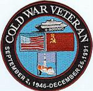 Cold War Veteran Patch.