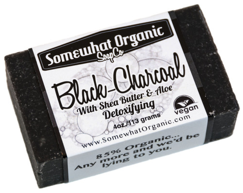 Black-Charcoal Soap- 4 oz Bar