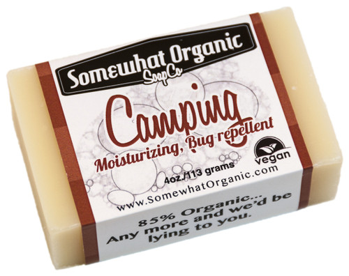 Camping Organic Soap - 4 oz. Bar