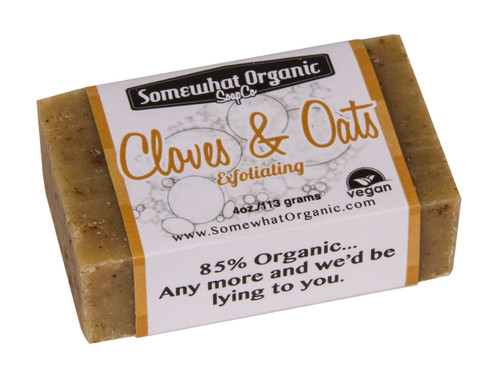 Cloves & Oats Organic Soap - 4 oz Bar