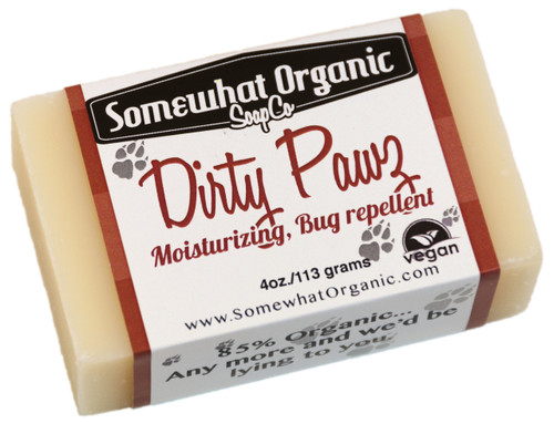 Dirty Paws Organic Pet Soap - 4 oz. Bar