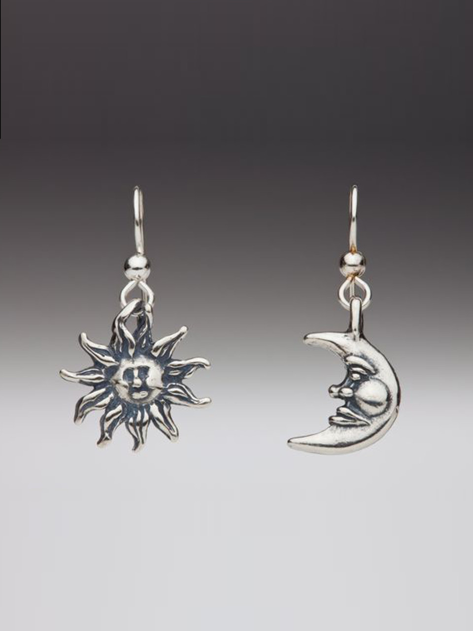 Sun and moon earrings amazon clearance