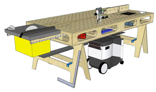 Paulk Workbench Plans - An innovative, do-everything ...
