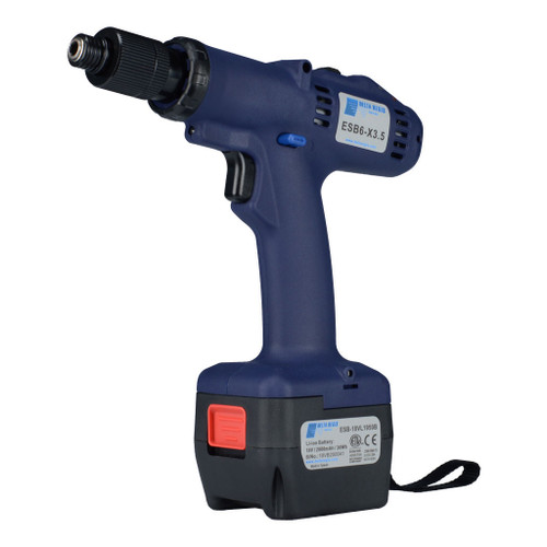 Delta Regis ESB6-X12 Cordless Electric Screwdriver | External Torque Adjustment | 53-106 in.lbs. | 570-880 rpm Delta Regis ESB6-X12 Cordless Electric Screwdriver | External Torque Adjustment | 53-106 in.lbs. | 570-880 rpm