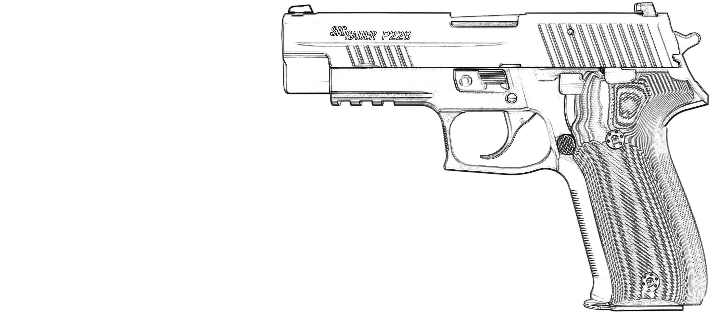 Чертеж sig sauer p226