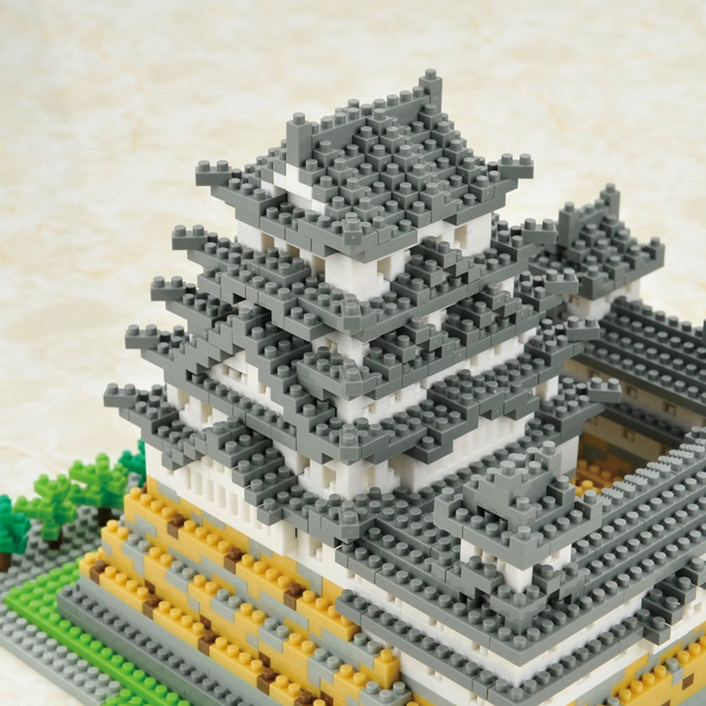 Kawada NB006 nanoblock Japanese Himeji Castle Deluxe Edition Plaza Japan