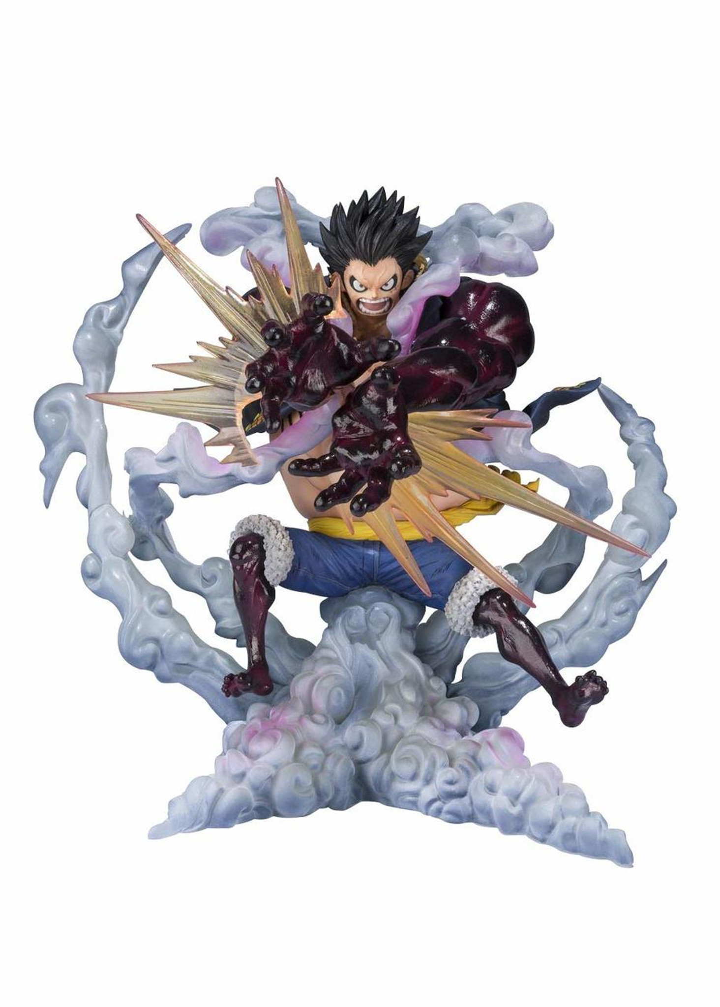 bandai figuarts zero monkey d luffy fourth gear one piece