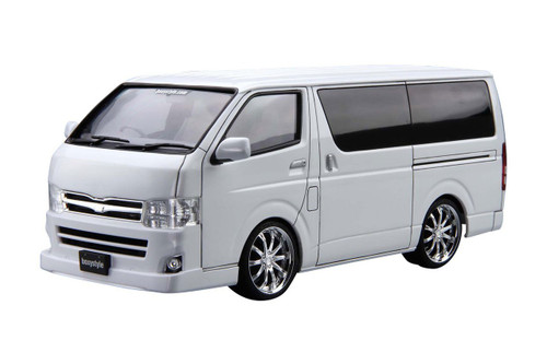 Aoshima 50958 Boxystyle TRH200V Hiace Sper GL '10 (TOYOTA) 1/24 Scale Kit
