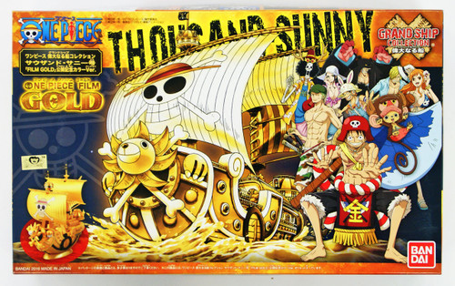 Bandai One Piece Grand Ship Collection 075820 Thousand Sunny One Piece Film GOLD