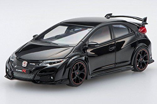 Ebbro 45353 Honda CIVIC TYPE R 2015 Crystal Black Pearl 1/43 Scale