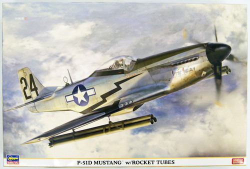 Hasegawa 08244 P-51D Mustang w/ Rocket Tubes 1/32 Scale Kit