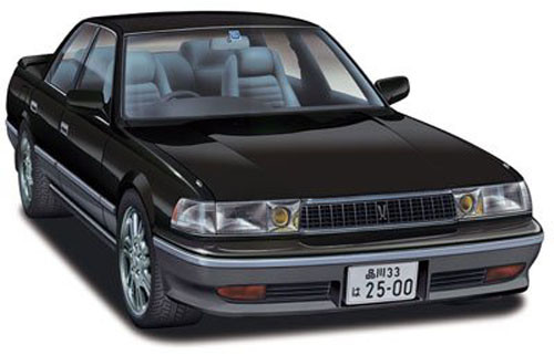 Fujimi ID-122 Toyota Cresta 2.5GT Twin Turbo 1991 1/24 Scale Kit 039572