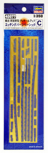 Hasegawa 40077 1/350 IJN Light Cruiser Agano Class Photo Etched Parts Basic C