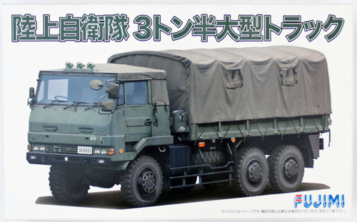 Fujimi 72M-8 JGSDF 3 1/ 2t Big Truck 1/72 Scale Kit 4968728722894 1/72 722894