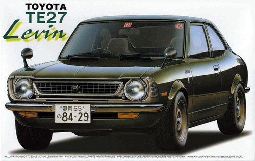 Fujimi ID-53 Toyota Corolla Levin TE27 1/24 Scale Kit