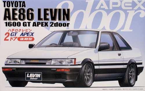 Fujimi ID-61 Toyota Levin 1600GT APEX AE86 1/24 Scale Kit