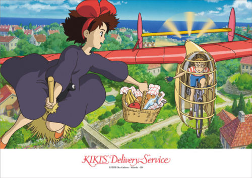 Ensky Jigsaw Puzzle 108-276 Kikis Delivery Service Studio Ghibli (108 Pieces)