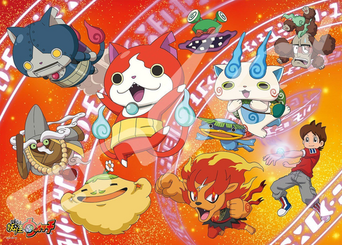 Ensky Jigsaw Puzzle 300-L393 Japanese Anime Yo-Kai Watch (300 L-Pieces)