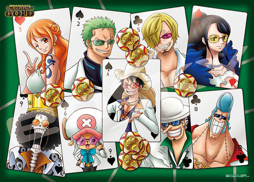 Ensky Jigsaw Puzzle 500-190 One Piece Film Gold Trump Art (500 Pieces)