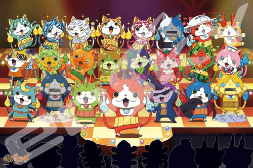 Ensky Jigsaw Puzzle 500-L169 Japanese Anime Yo-Kai Watch (500 L-Pieces)