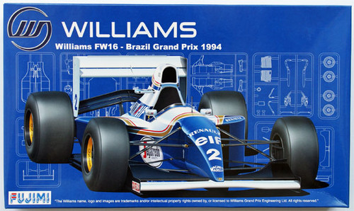 Fujimi GP18 090597 F1 Williams FW16 Brazil GP 1994 1/20 Scale Kit