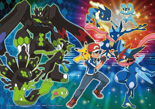 Beverly Jigsaw Puzzle 100-007 Pokemon XY&Z Zygarde & Satoshi (100 L-Pieces)