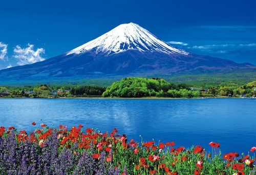 Beverly Jigsaw Puzzle 33-113 Japanese Scenery Mt. Fuji (300 Pieces)