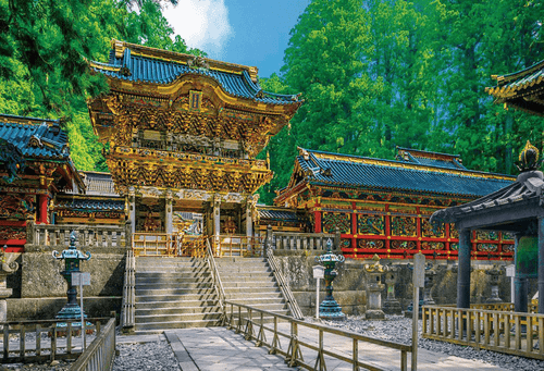 Beverly Jigsaw Puzzle 51-183 Japanese Scenery Nikko Toshogu Yomeimon 1000 Pieces