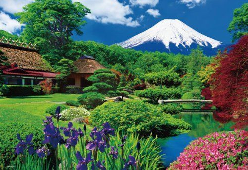 Beverly Jigsaw Puzzle 73-196 Japanese Scenery Mt. Fuji (300 Pieces)