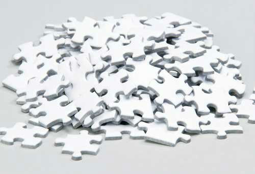 Beverly Jigsaw Puzzle 83-064 All White Jigsaw (300 Pieces)