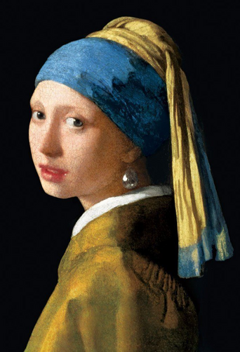 Beverly Jigsaw Puzzle M71-851 Vermeer Girl with a Pearl Earring (1000 S-Pieces)