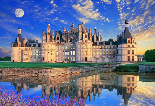 Beverly Jigsaw Puzzle M81-851 Château de Chambord Castle (1000 S-Pieces)
