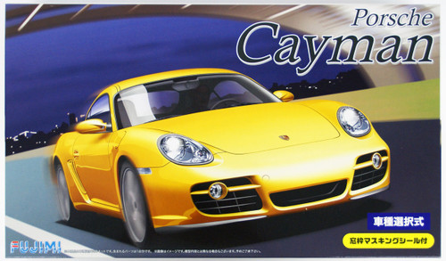 Fujimi RS-20 Porsche Cayman / Cayman S 1/24 Scale convertible Kit 126227