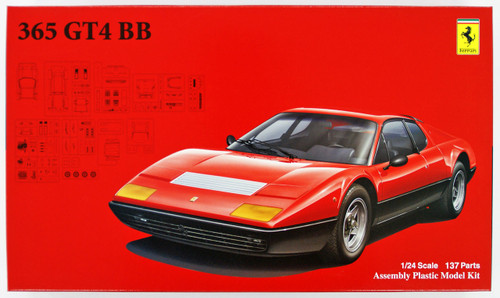 Fujimi RS-25 Ferrari 365GT4/BB 1/24 Scale Kit