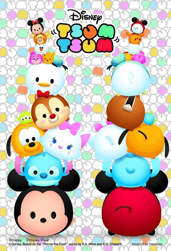 Yanoman Prism Art Jigsaw Petit Puzzle 97-73 Disney Tsum Tsum (70 Pieces)