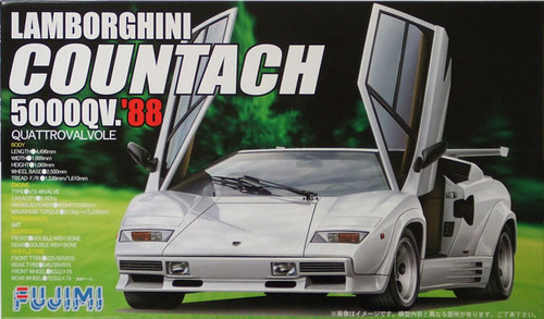 Fujimi RS-78 Lamborghini Countach Quattrovalvole 1/24 Scale Kit