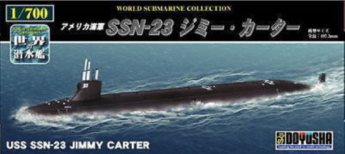 Doyusha 301043 USS SSN-23 Jimmy Carter Submarine 1/700 Scale Kit
