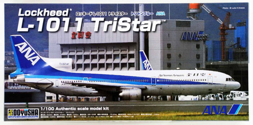Doyusha 420416 L-1011 TriStar ANA Nippon Airway Triton Blue 1/100 Scale Kit
