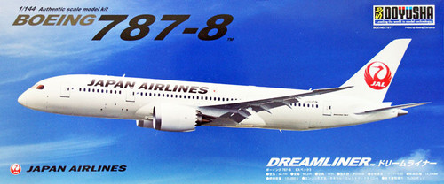 Doyusha 420454 JAL Japan Airlines Boeing 787-8 Dreamliner 1/144 Scale Kit