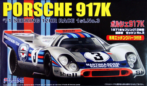 Fujimi RS-84 Porsche 917K 1971 Sebring 12HR Race 1/24 Scale Kit